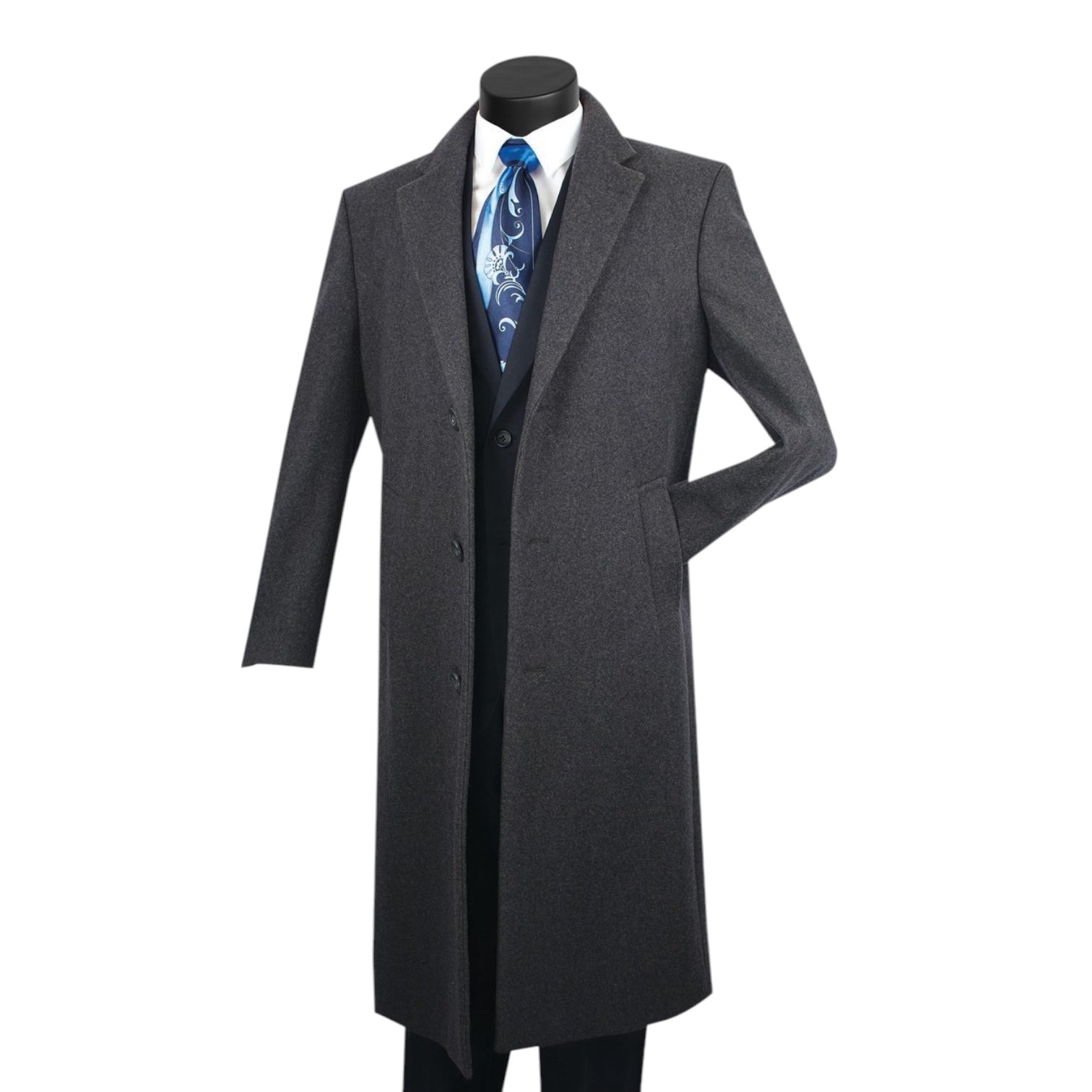 VINCI: Full Length Top Coat CL48